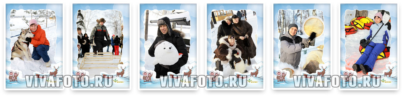 Новогодний корпоратив на улице