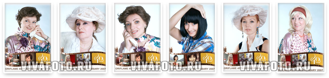 Костюмированная фотостудия с монтажом под плакат